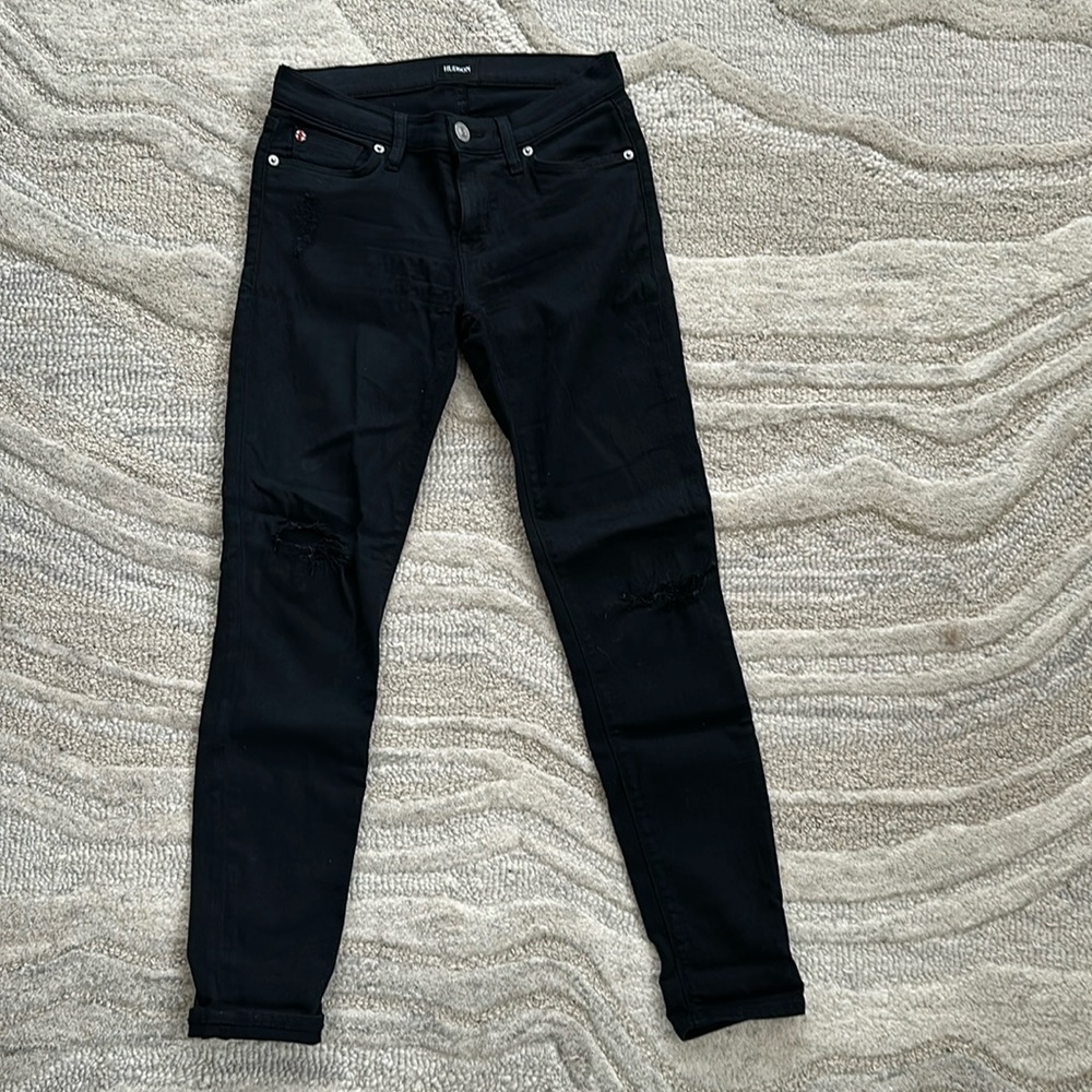 Black Hudson skinny jeans